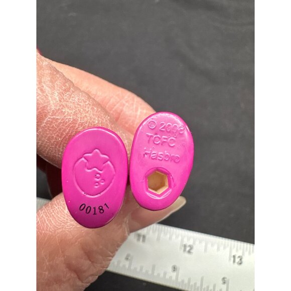 Strawberry Shortcake & Friends Mini Dolls 2008 TCFC Hasbro Green & Pink Outfits - Picture 7 of 11